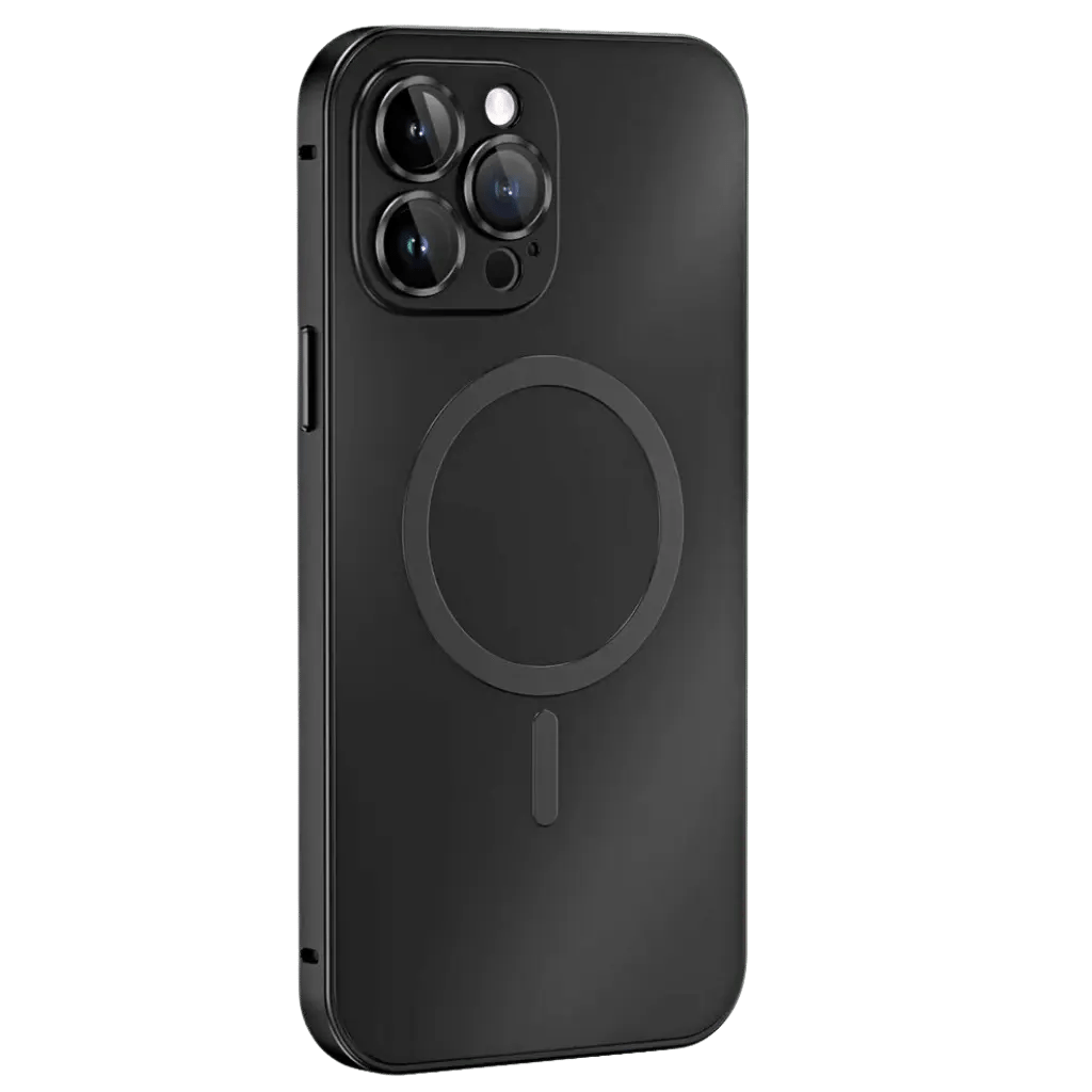 Tenké magnetické kovové pouzdro ApexGuard pro iPhone s ochranou proti nárazům a poškrábání