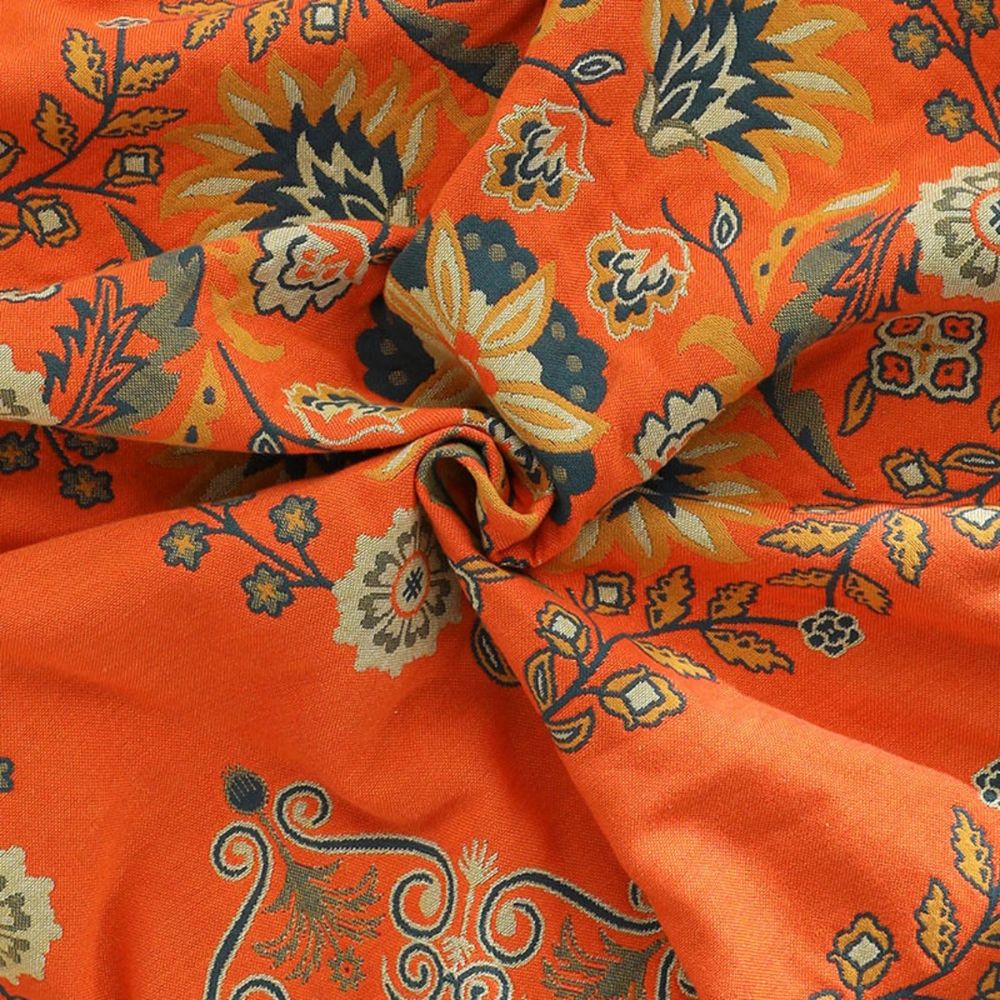 Couverture double face CozyNova couleur souci pour les amateurs de câlins, confort toute saison