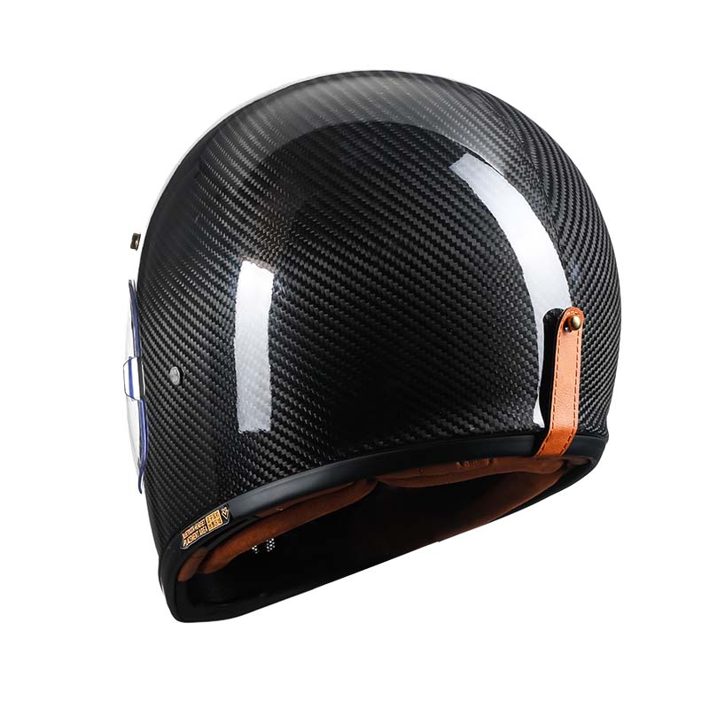 קסדת אופנוע מלאה מפיבר פחמן דגם F380VB