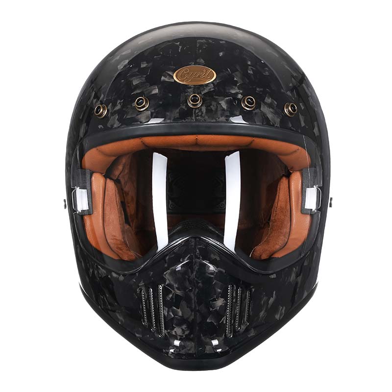 AeroCarbon Vollgesichts-Motorradhelm F385GB Ausgabe