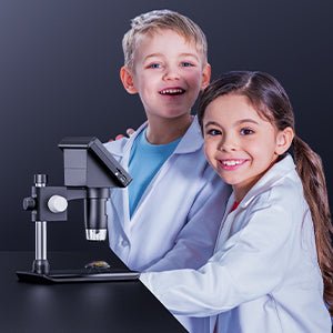 Microscopio digital FluxView con pantalla de alta resolución para soldadura de componentes electrónicos