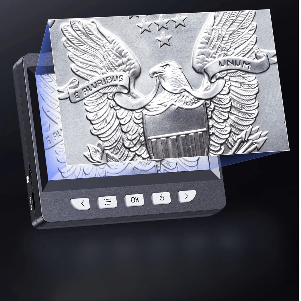 Microscopio digital FluxView con pantalla de alta resolución para soldadura de componentes electrónicos