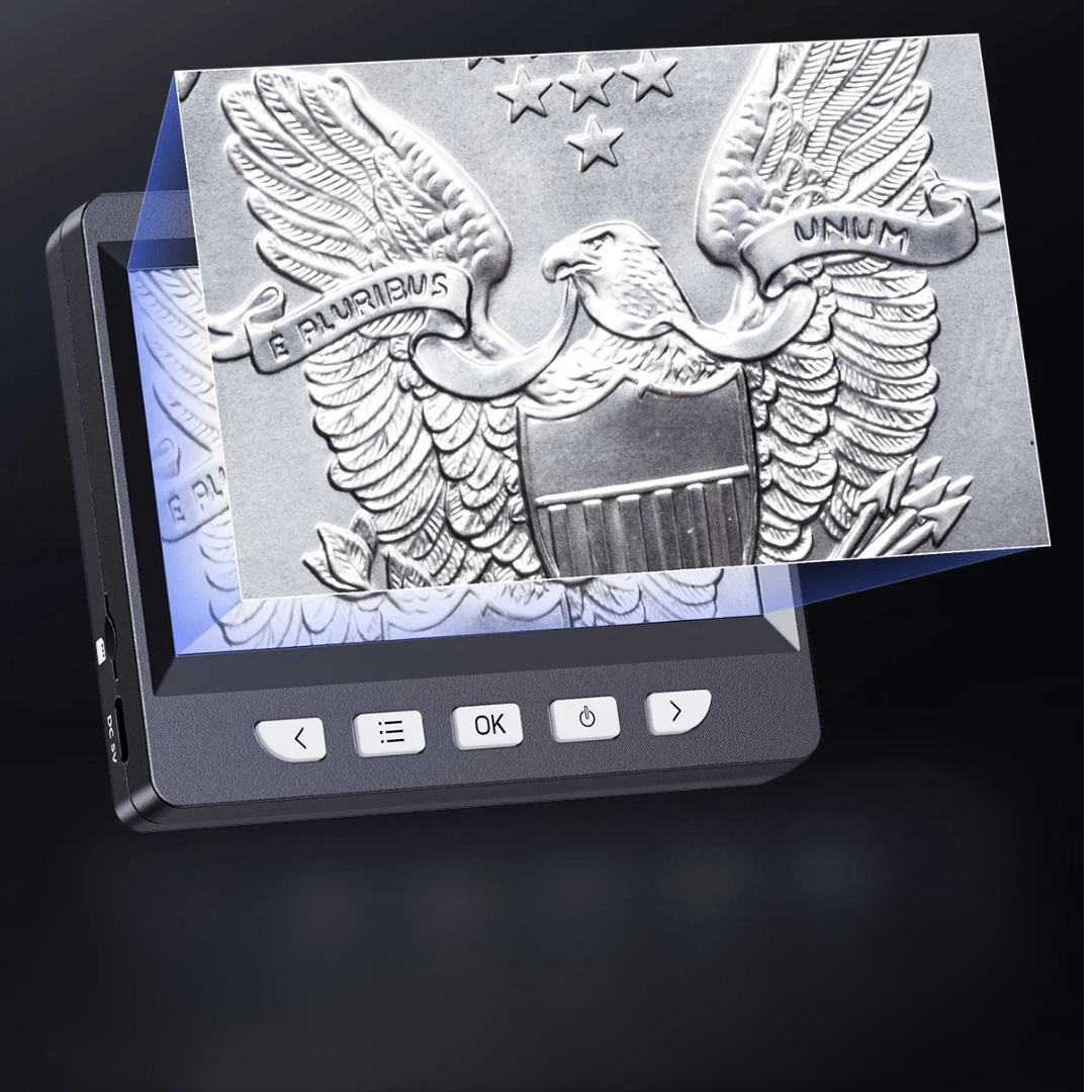 Microscopio digital FluxView con pantalla de alta resolución para soldadura de componentes electrónicos