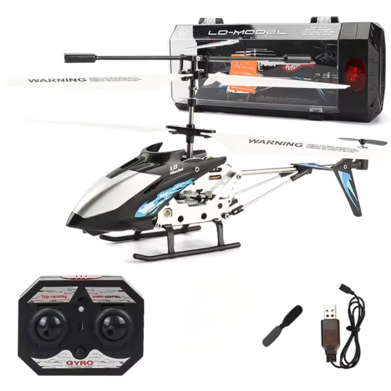 Helikopter RC Atlas Apex Hercules Tidak Mudah Pecah 3.5CH Dengan Gyro Crimson