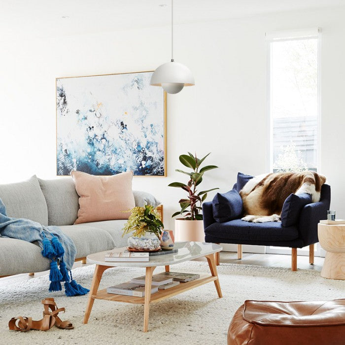 Marisol blomster anheng lampe elegant moderne hengende armatur