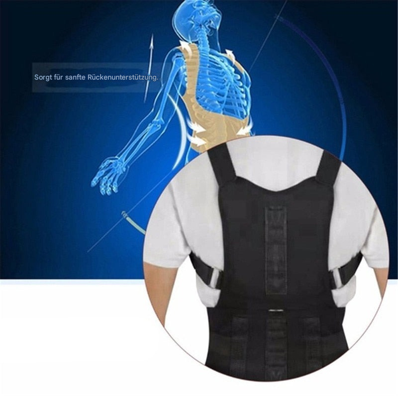 Spătar magnetic ZenPosture pentru susținerea poziției drepte
