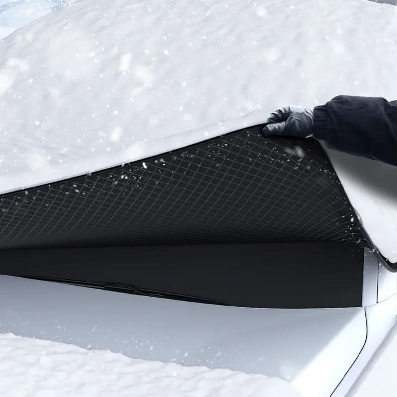 PolarGuard Magnetic Car Snow Cover For Year-Round Windshield Protection For Commuters