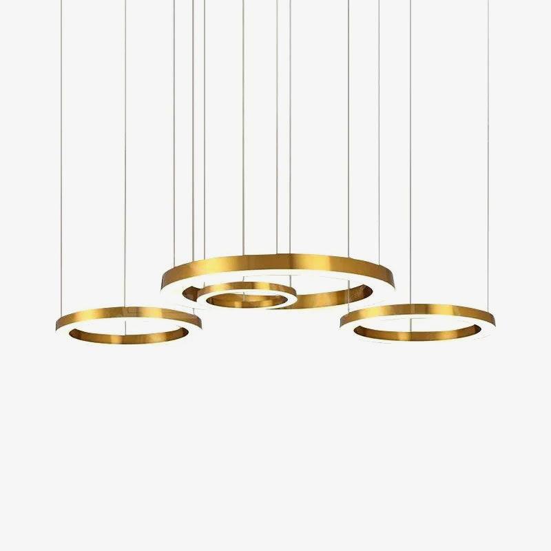 مصباح معلق دائري LED بتصميم سلس