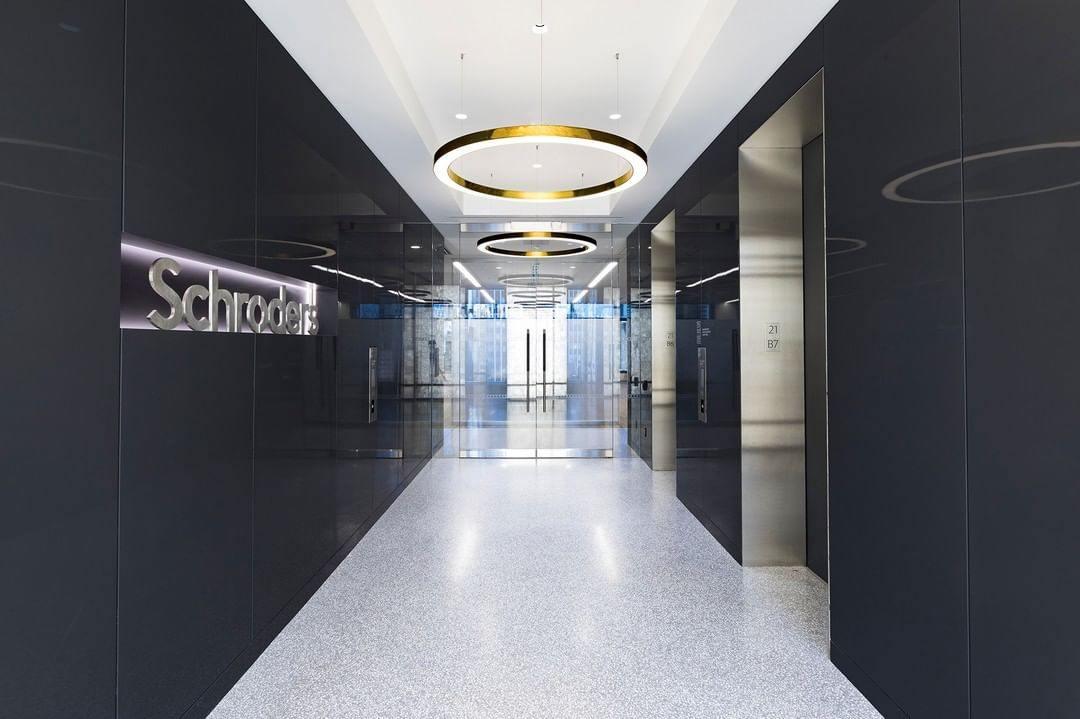 مصباح معلق دائري LED بتصميم سلس