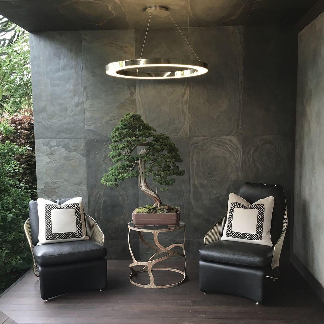 مصباح معلق دائري LED بتصميم سلس