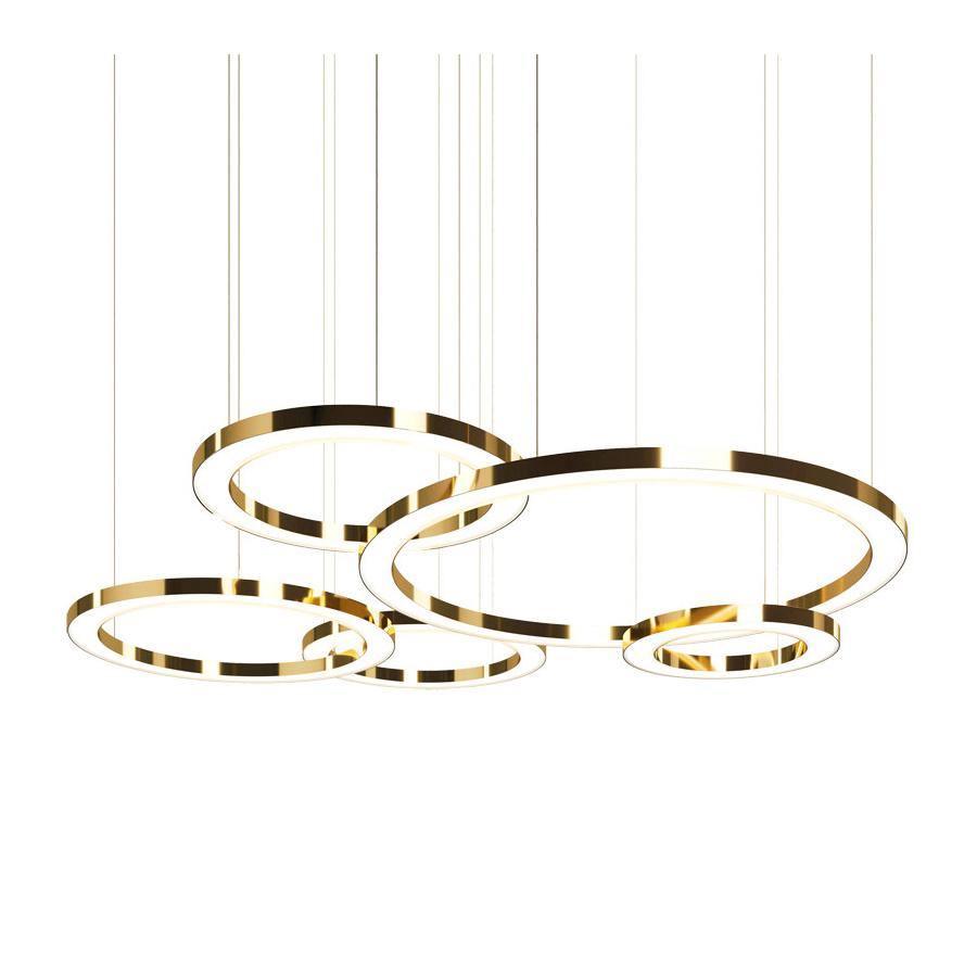 مصباح معلق دائري LED بتصميم سلس