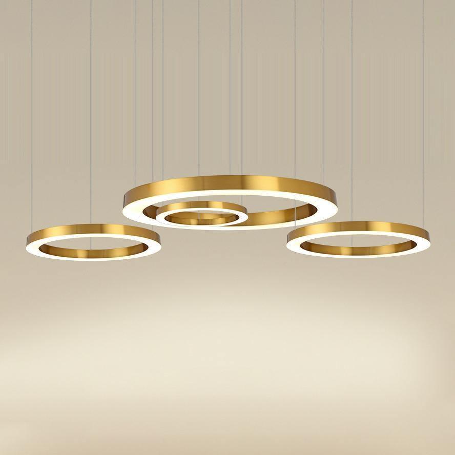 مصباح معلق دائري LED بتصميم سلس