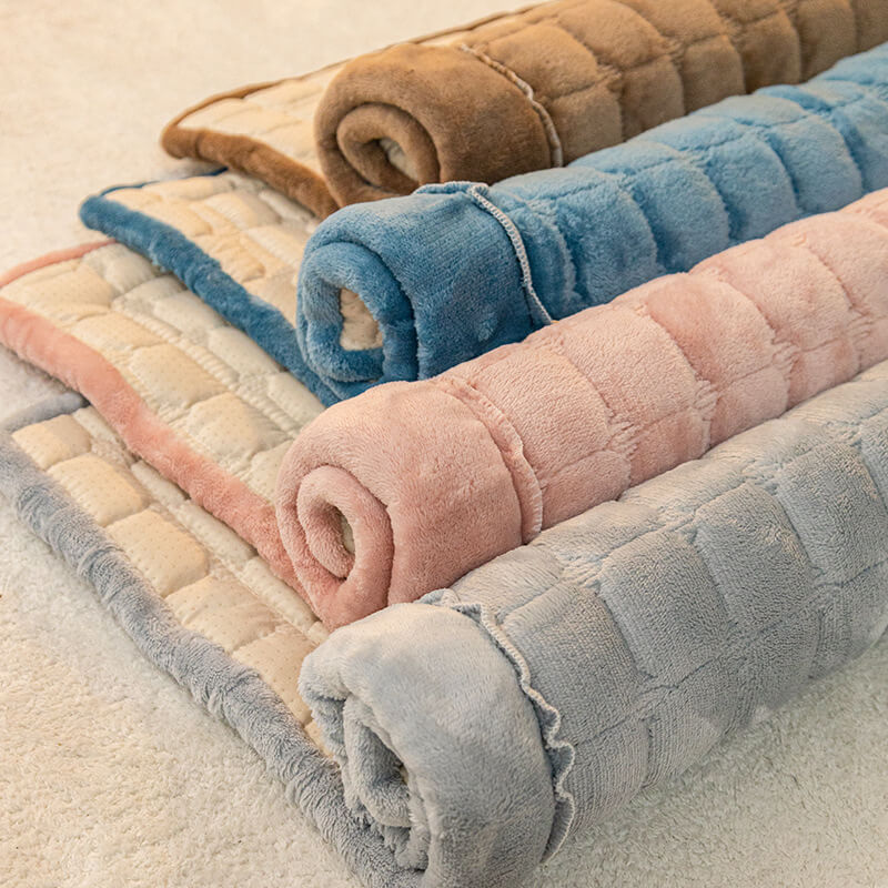 Ecksofa-Bezug, rutschfester Sofabezug, komfortabler Schutz und ästhetischer Samtsofabdeckungen für 3-Kissen-Sofa, Zweisitzer, Relaxsessel, L-förmige Armlehne und Rückenlehne