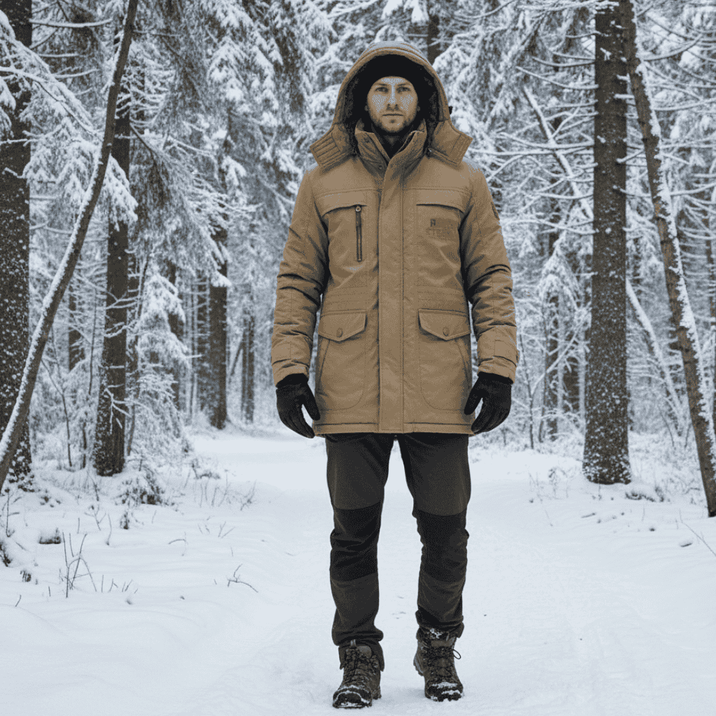Prošívaná parka Glacier Peak pro chladné dny, větruodolné zateplení pro milovníky outdooru
