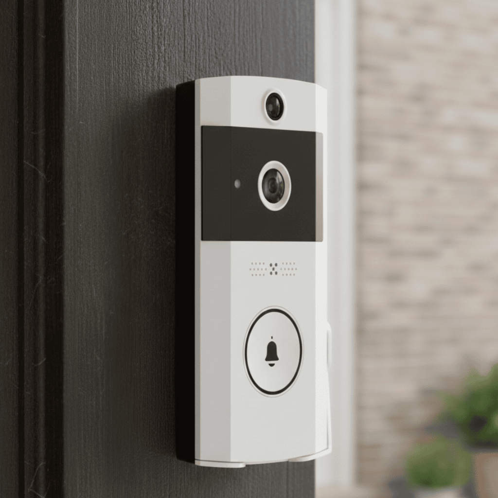 AeroGuard Timbre de vídeo inalámbrico inteligente con batería de larga duración para el hogar