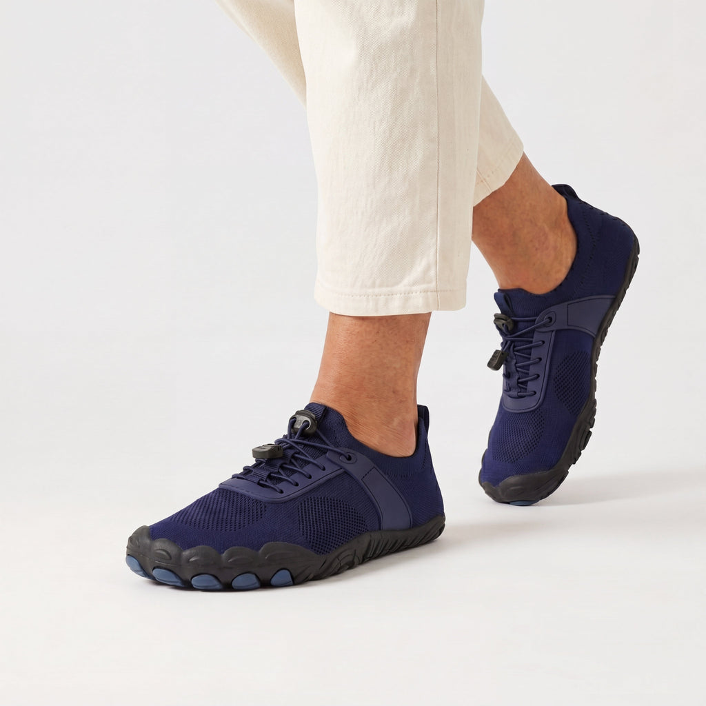 Barefoot Shoes – Wide Toe Box, Zero Drop, Flexible Grip Sole, Breathable Knit