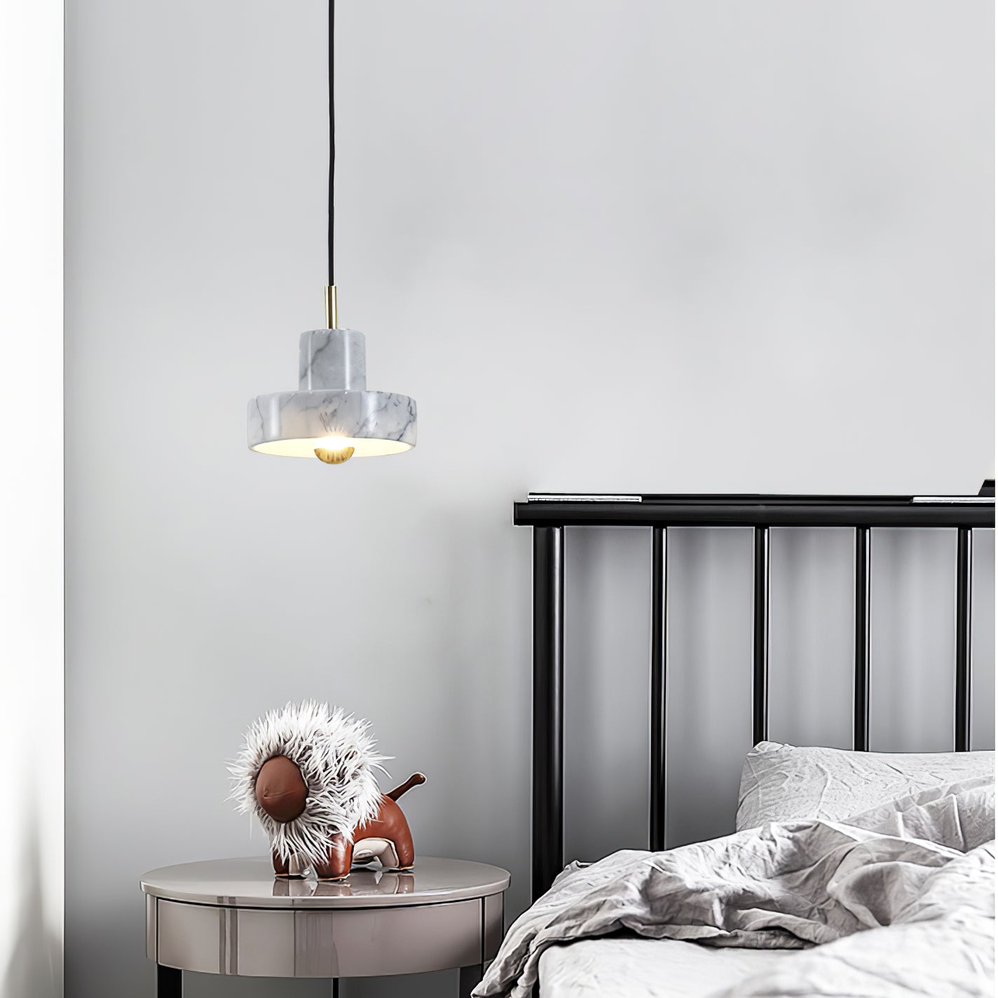 LueurMarble - Stijlvolle Marmeren Hanglamp