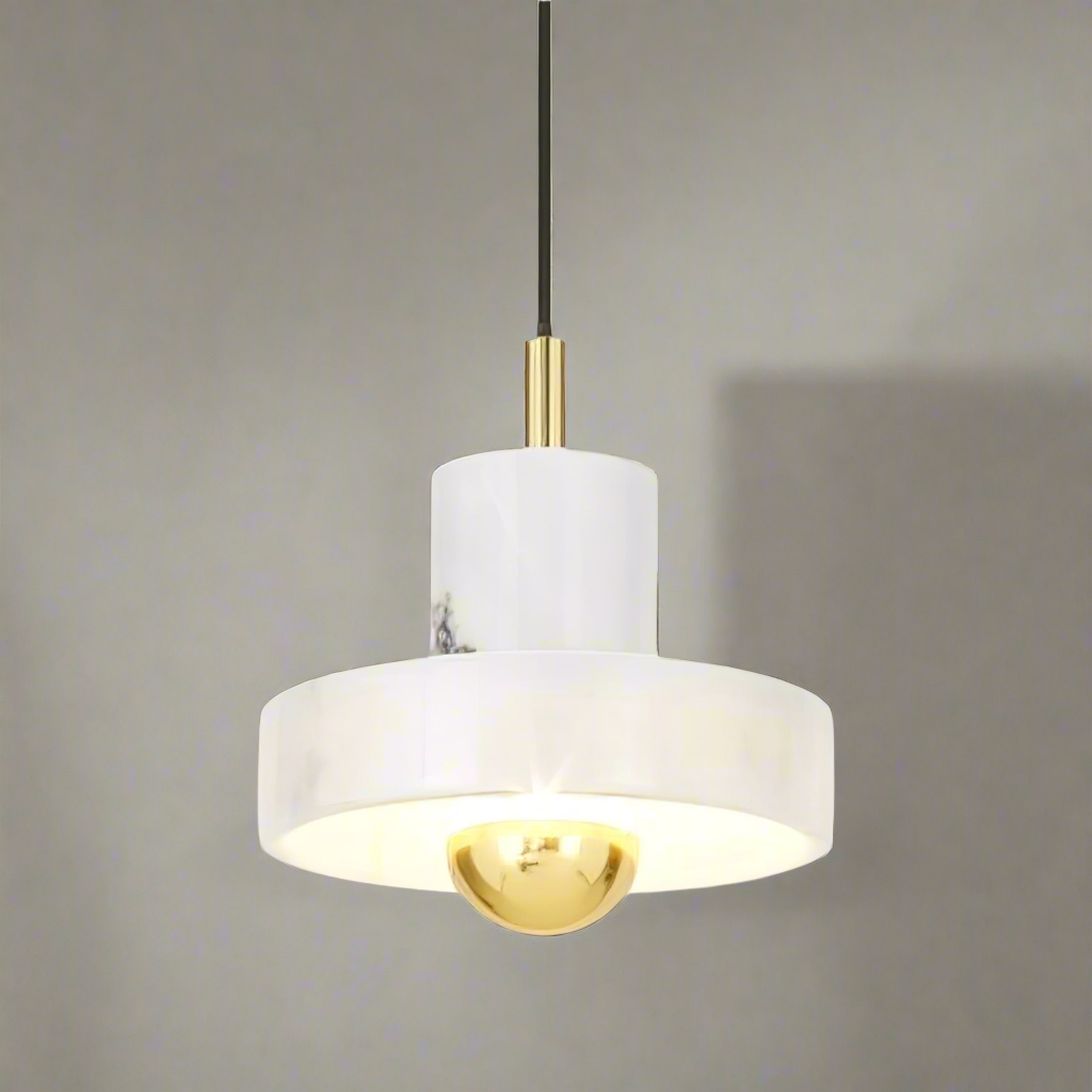 LueurMarble - Stijlvolle Marmeren Hanglamp