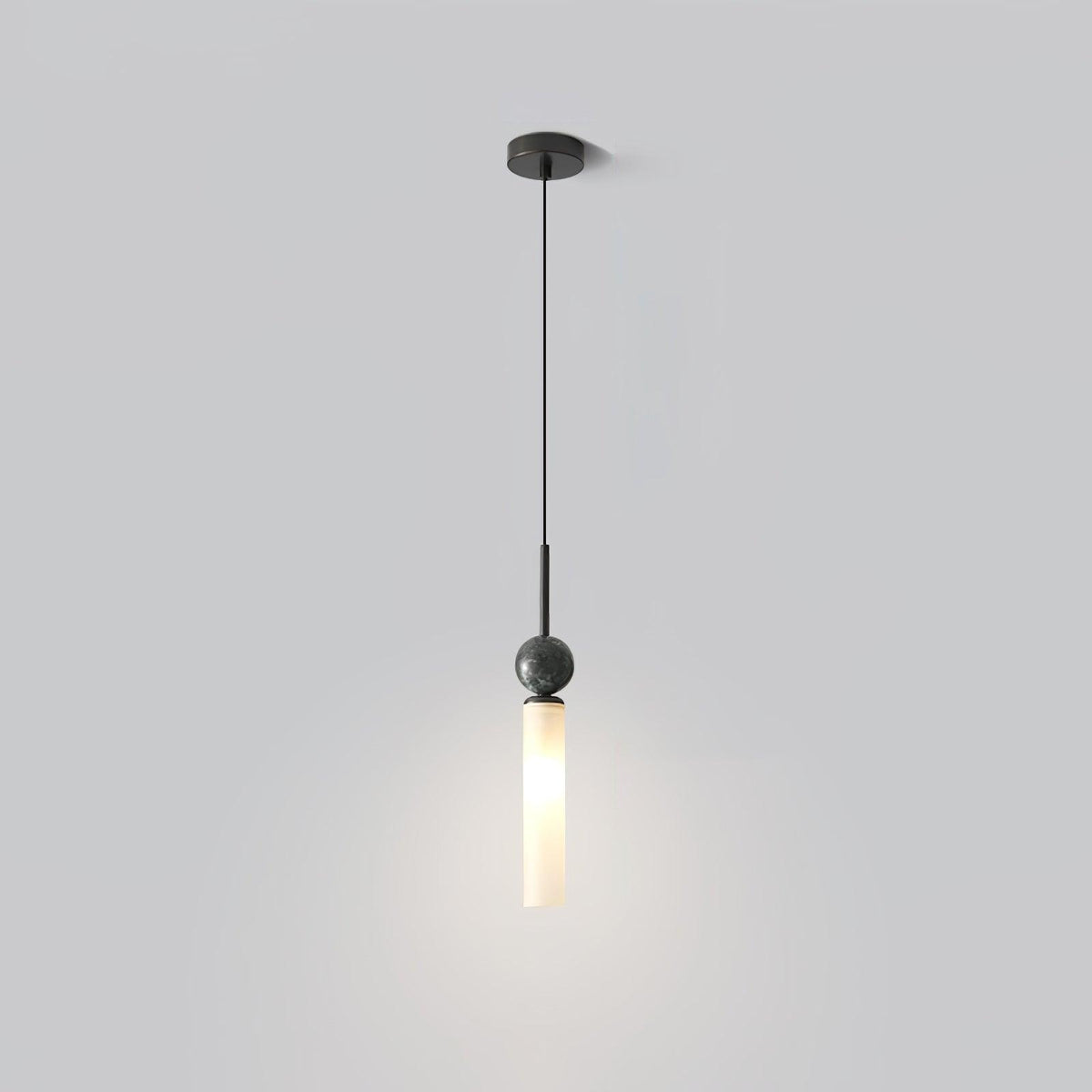 Thea Minimalist Marble Pendant Light — Single & Double Head Options
