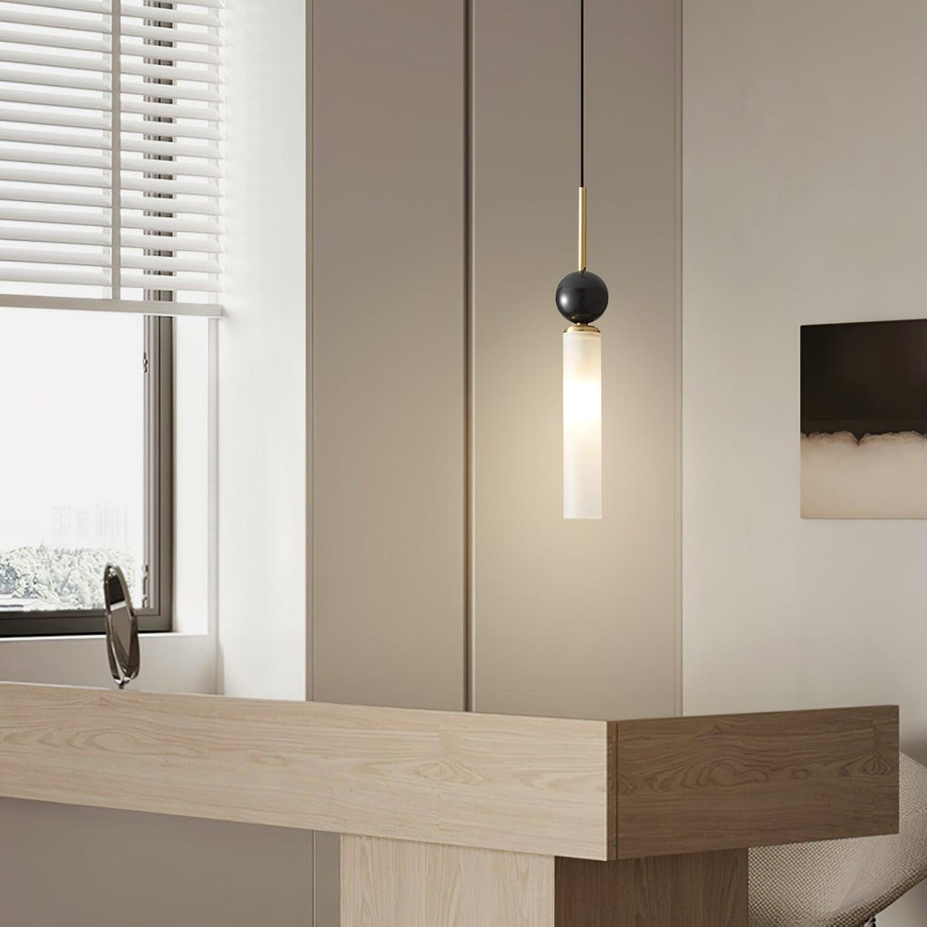 Thea Minimalist Marble Pendant Light — Single & Double Head Options