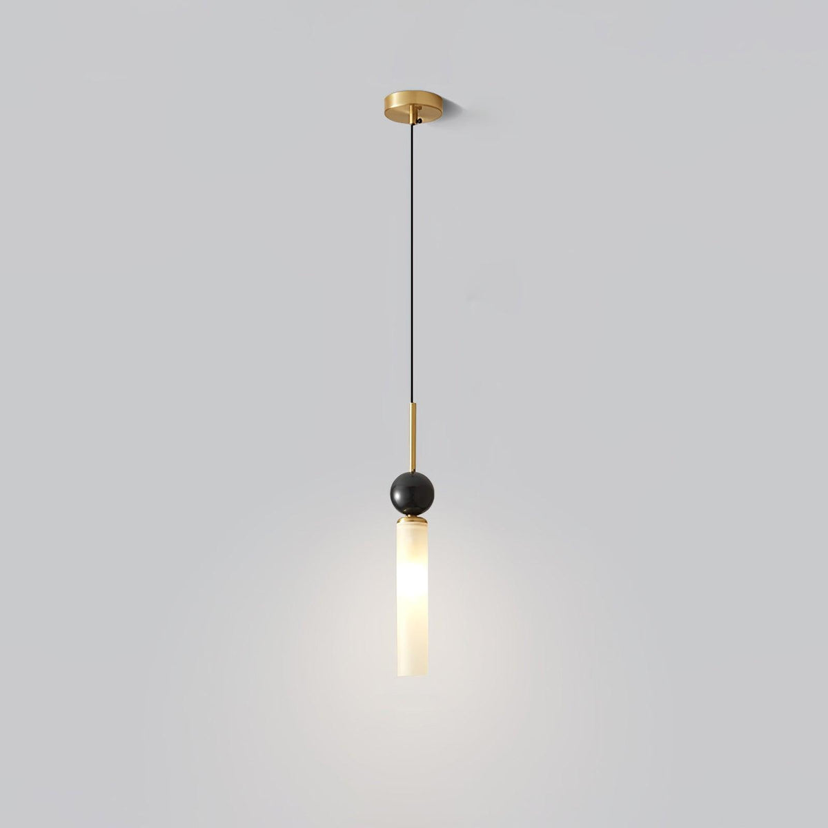 Thea Minimalist Marble Pendant Light — Single & Double Head Options