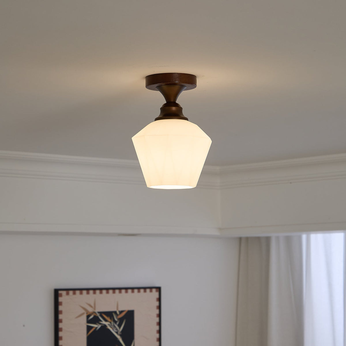 Alveneth Premium Art Glass Nordic Ceiling Pendant