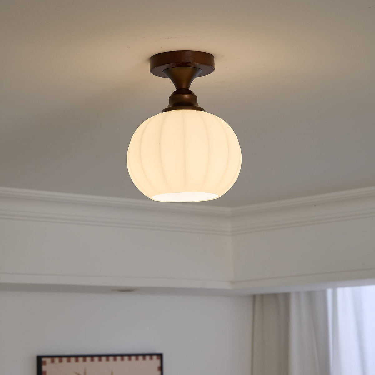 Alveneth Premium Art Glass Nordic Ceiling Pendant