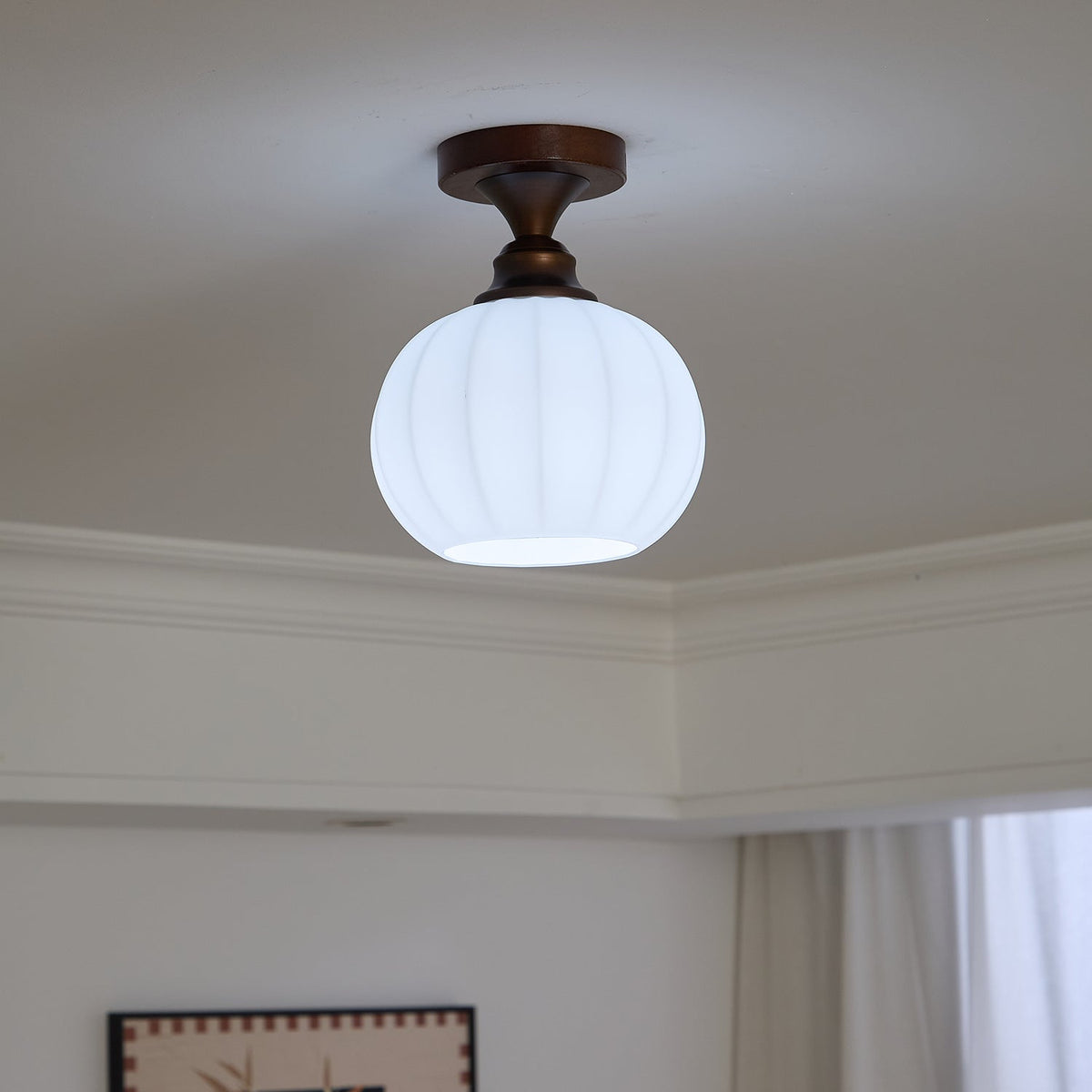 Alveneth Premium Art Glass Nordic Ceiling Pendant