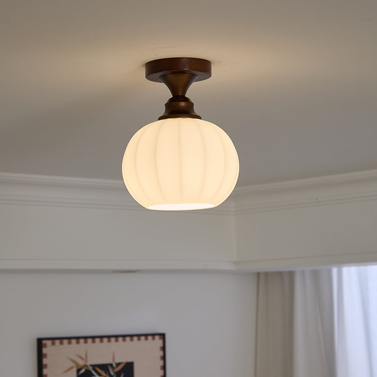 Alveneth Premium Art Glass Nordic Ceiling Pendant