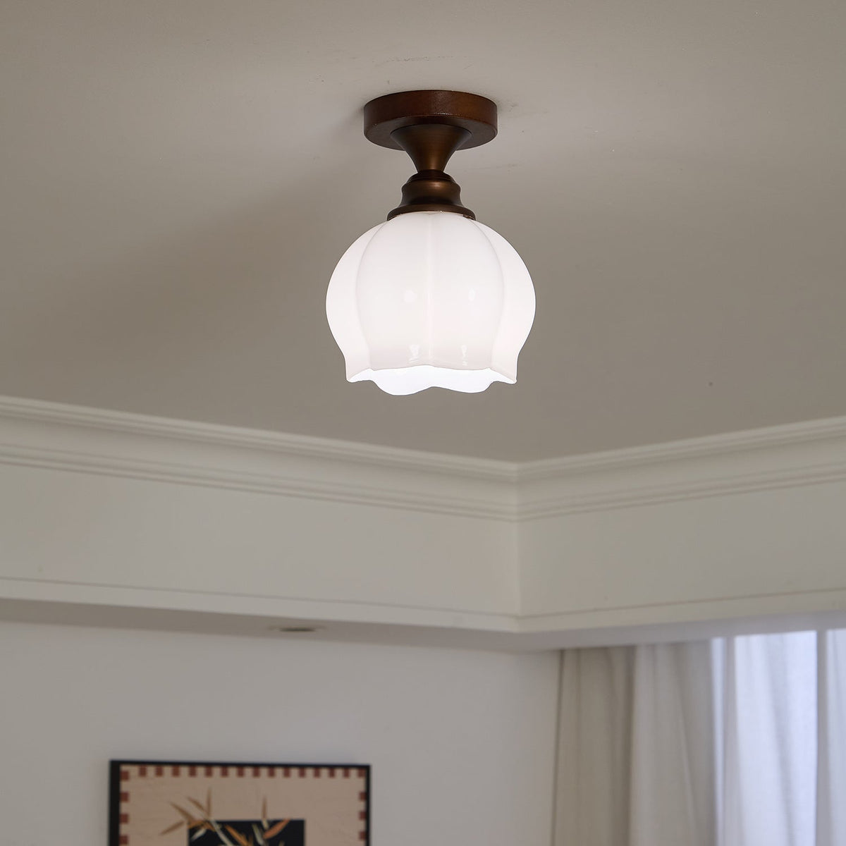 Alveneth Premium Art Glass Nordic Ceiling Pendant