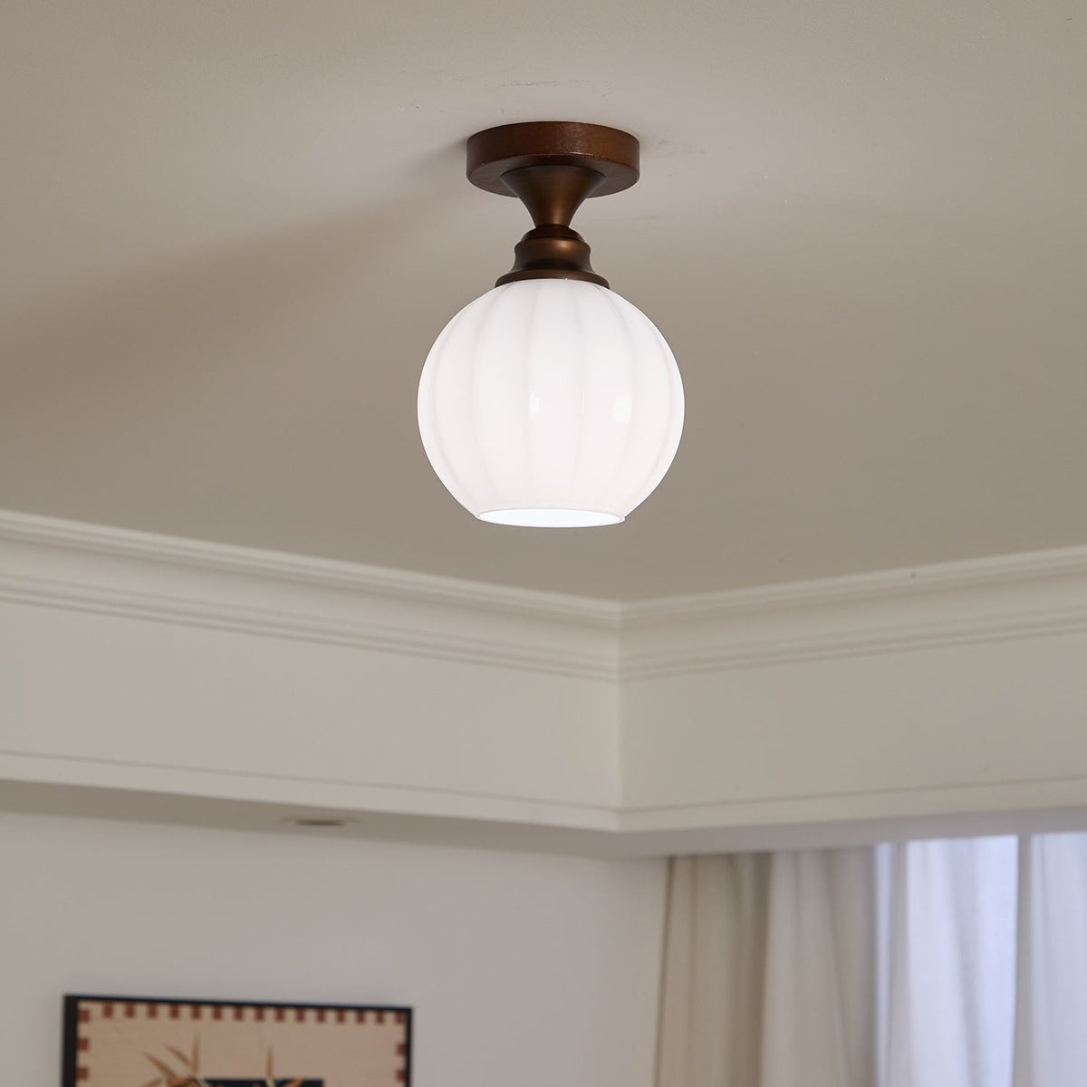 Alveneth Premium Art Glass Nordic Ceiling Pendant