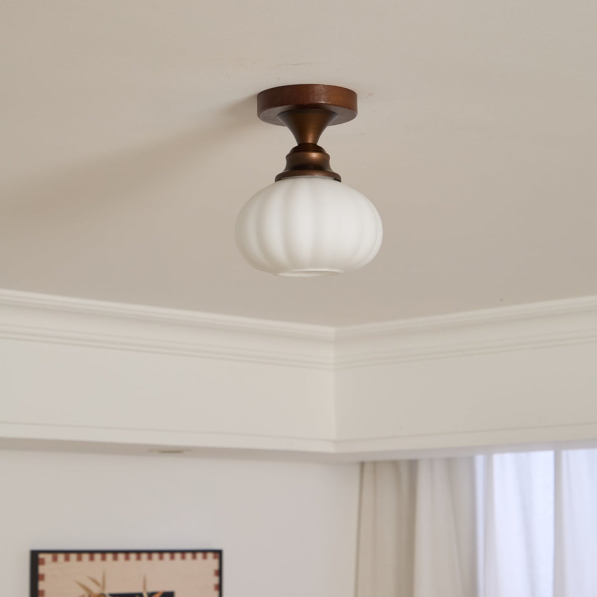 Alveneth Premium Art Glass Nordic Ceiling Pendant