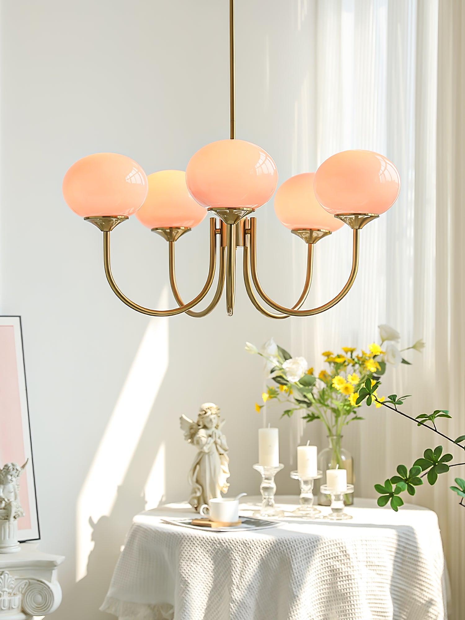Cumulus Puff Chandelier Modern Ceiling Fixture For Home Decor