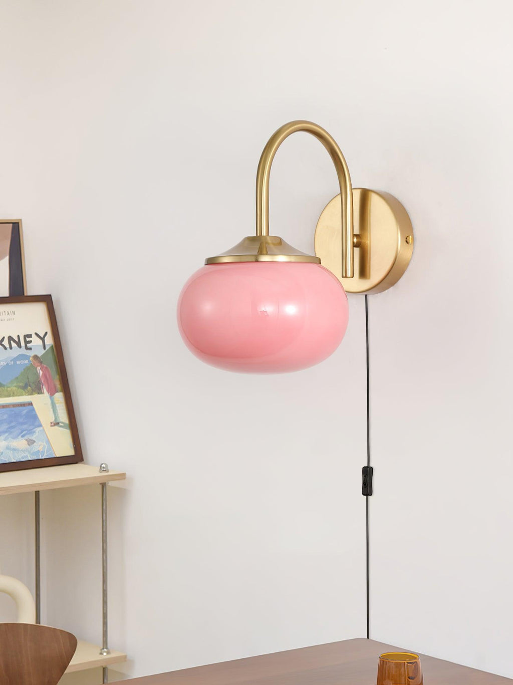 Marshmallow VKL-1019 plug-in-vägglampa