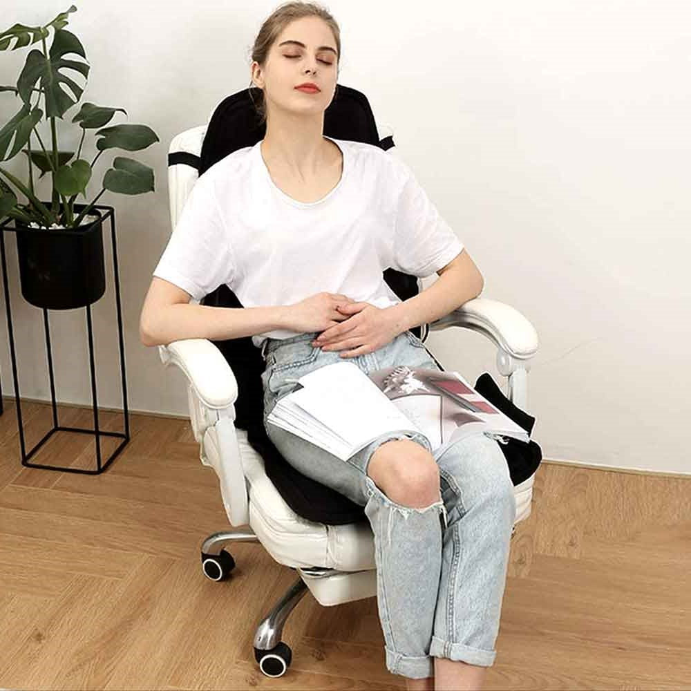 PulseEase massasjepad med varme og 8 moduser for avslapning av rygg og nakke