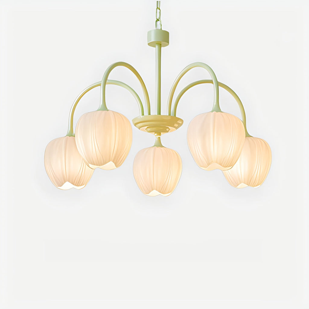 מנורת תלייה תלתן רומנטית צרפתית - Orntli