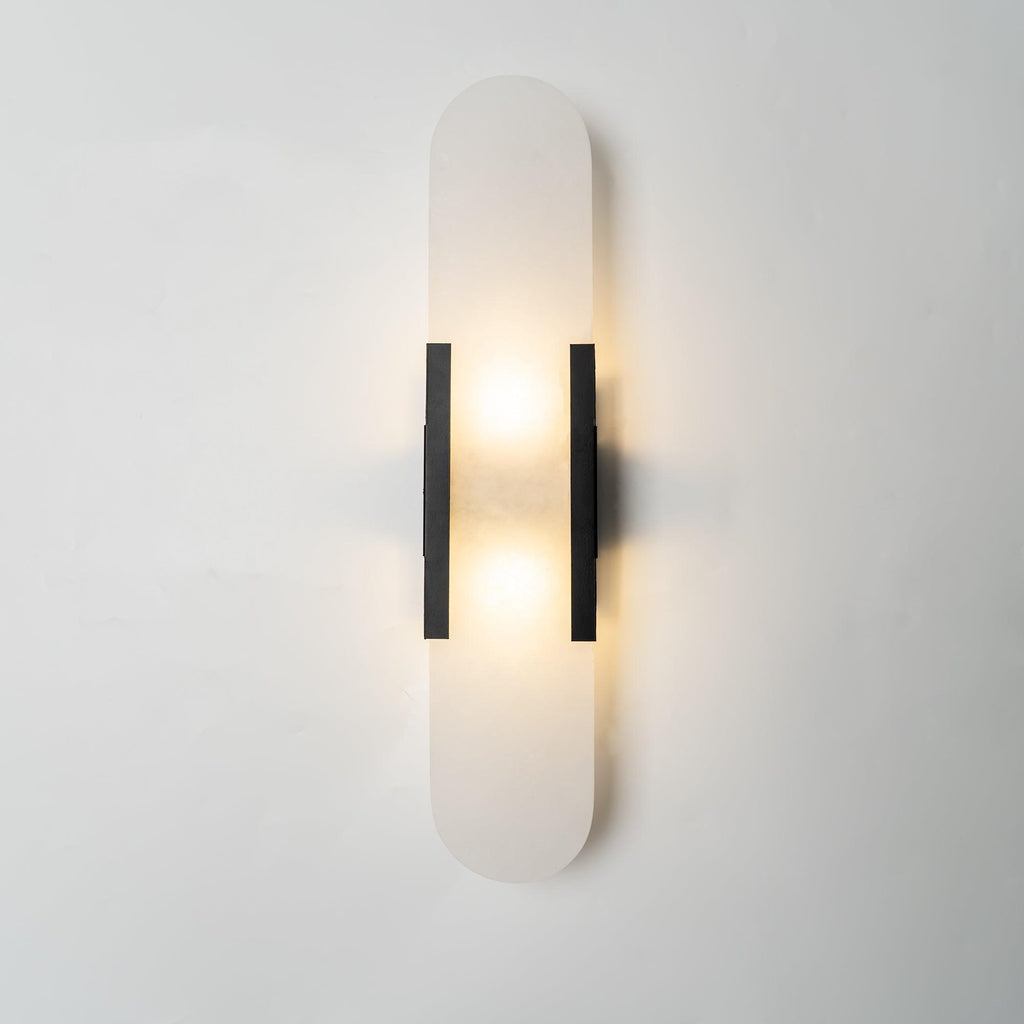 Melange Elongated Alabaster Wall Lamp - Vakkerlight