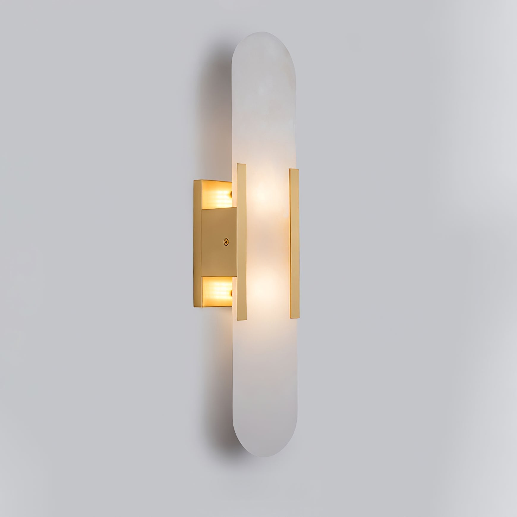 Melange Elongated Alabaster Wall Lamp - Vakkerlight