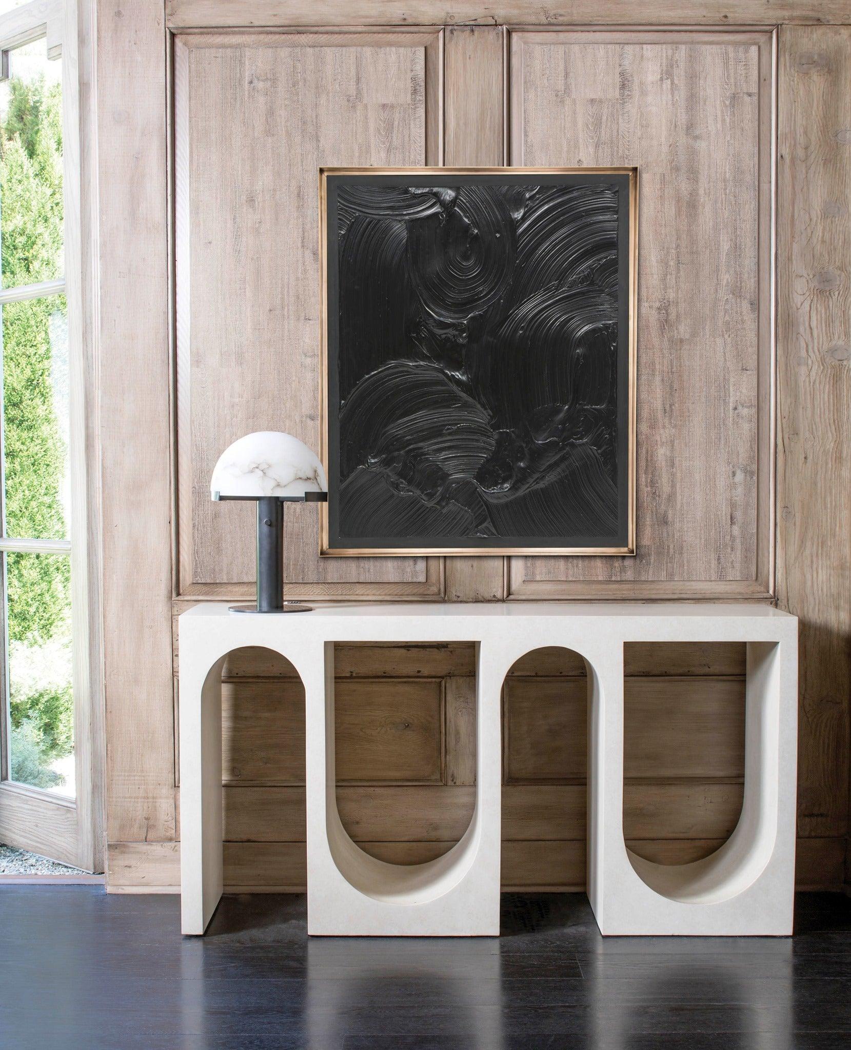 Elegance Minimalist Alabaster Table Lamp
