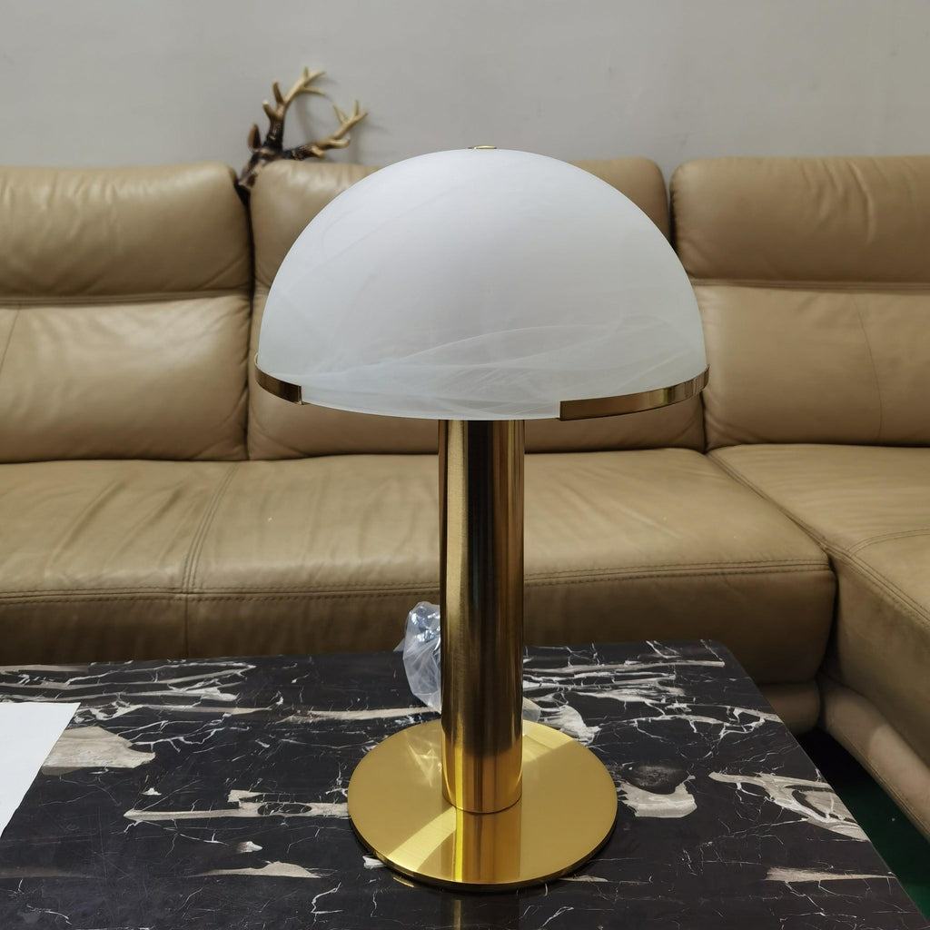Elegance Minimalist Alabaster Table Lamp