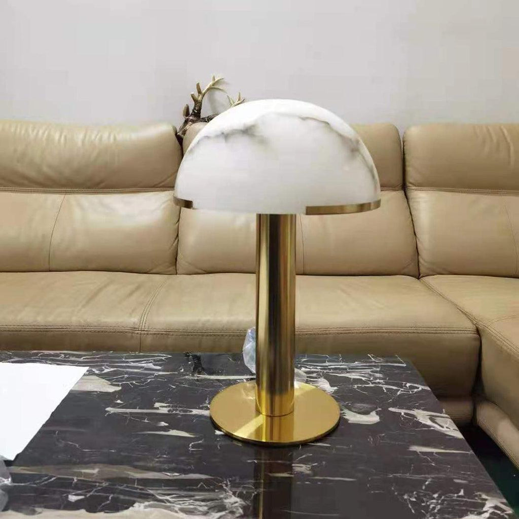Elegance Minimalist Alabaster Table Lamp
