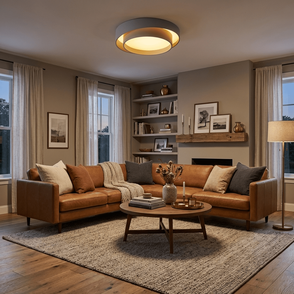 Lampada a soffitto cilindrica Modern Melody