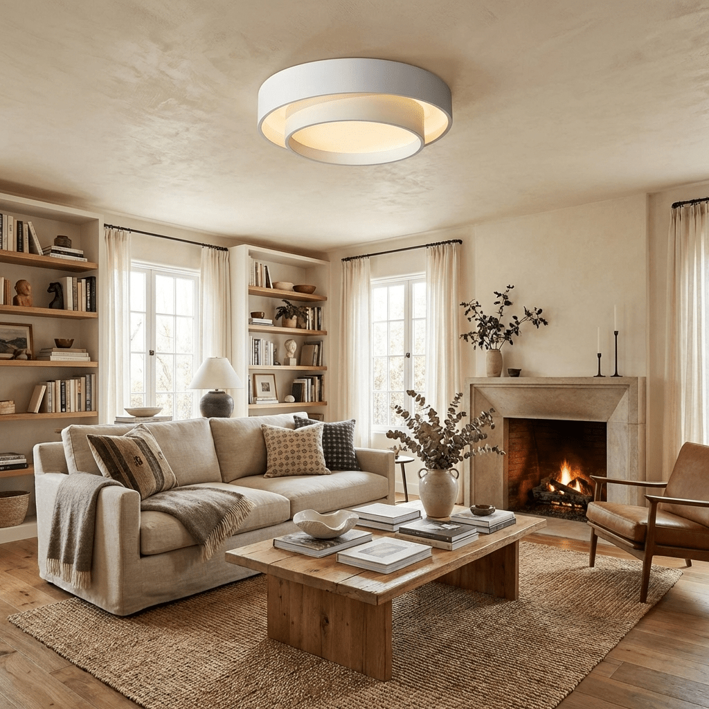 Lampada a soffitto cilindrica Modern Melody