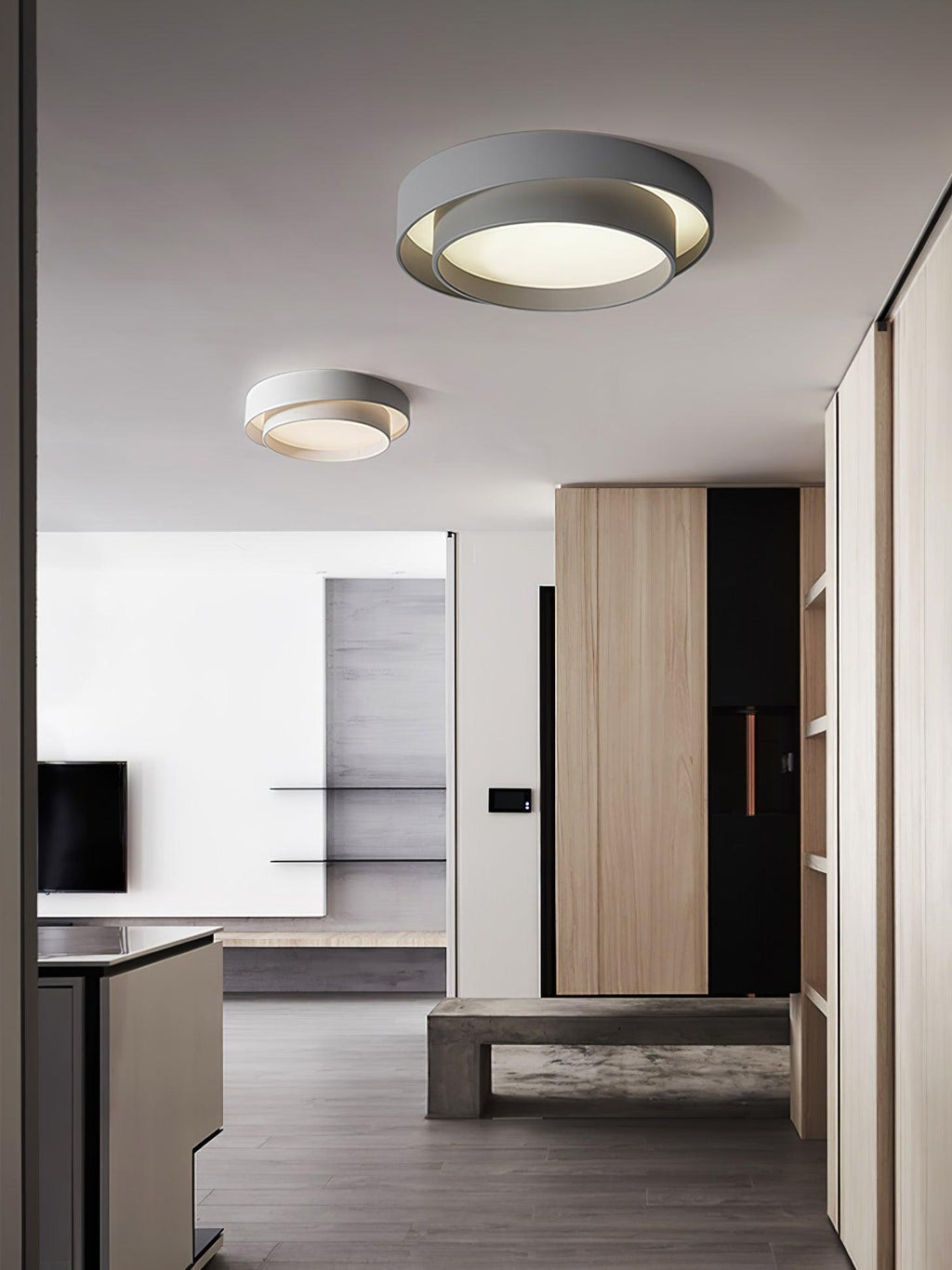 Lampada a soffitto cilindrica Modern Melody