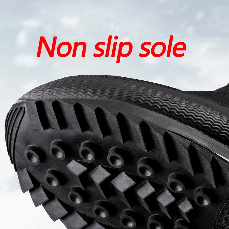 GlacierTrail Men's Winter Boots Warm Waterproof Outdoor