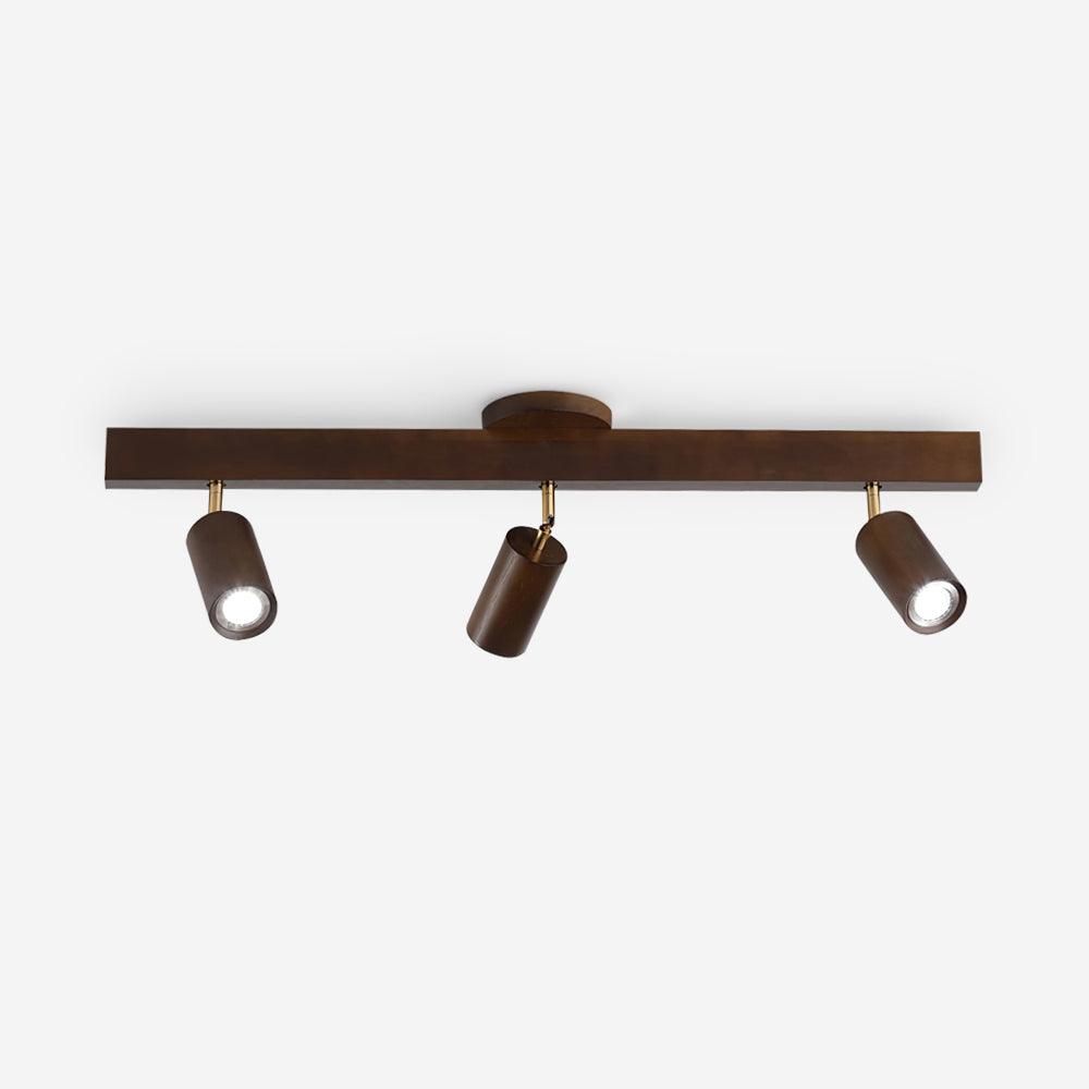Veril Track Lighting Spotlight Wood - Neutralighting
