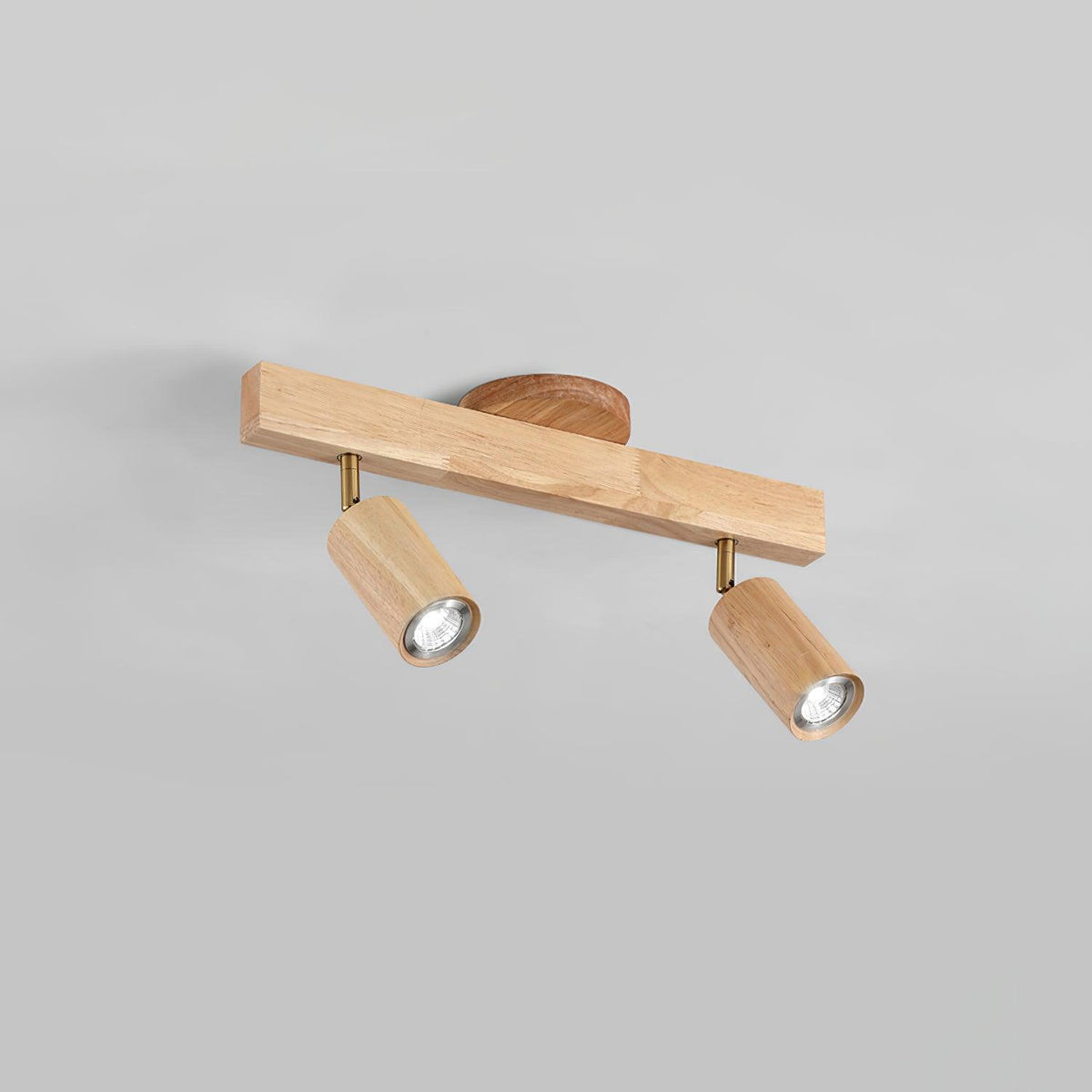 Veril Track Lighting Spotlight Wood - Neutralighting