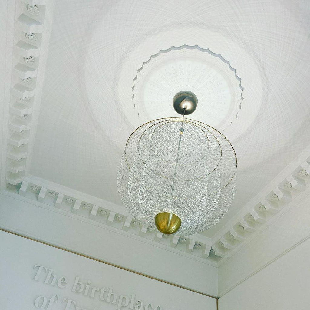 Lustra Radiant -kattokruunu — Meshmatics-riippuvalaisinkokoelma