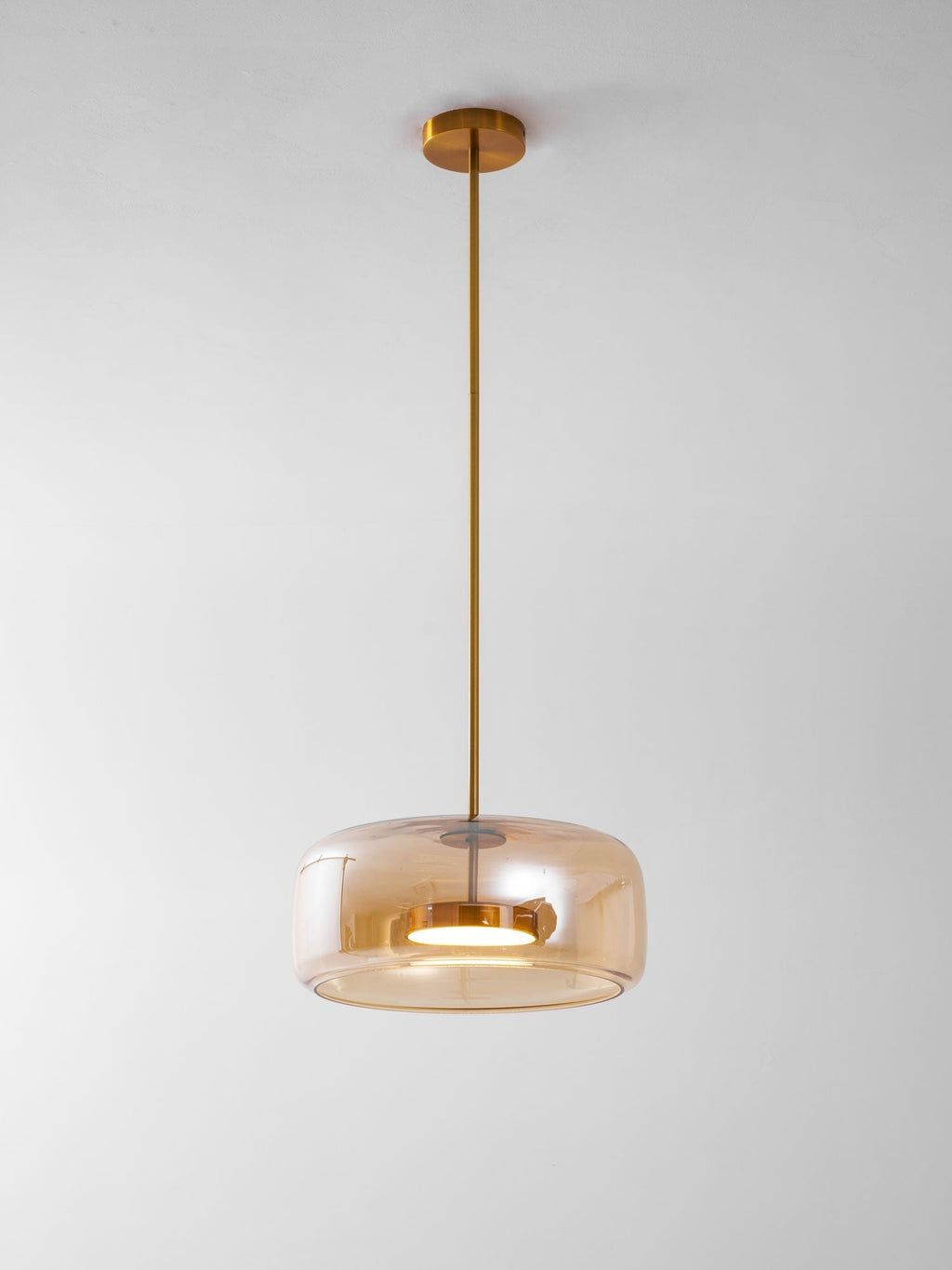 Lampada a sospensione da soffitto Metro Sphere in vetro