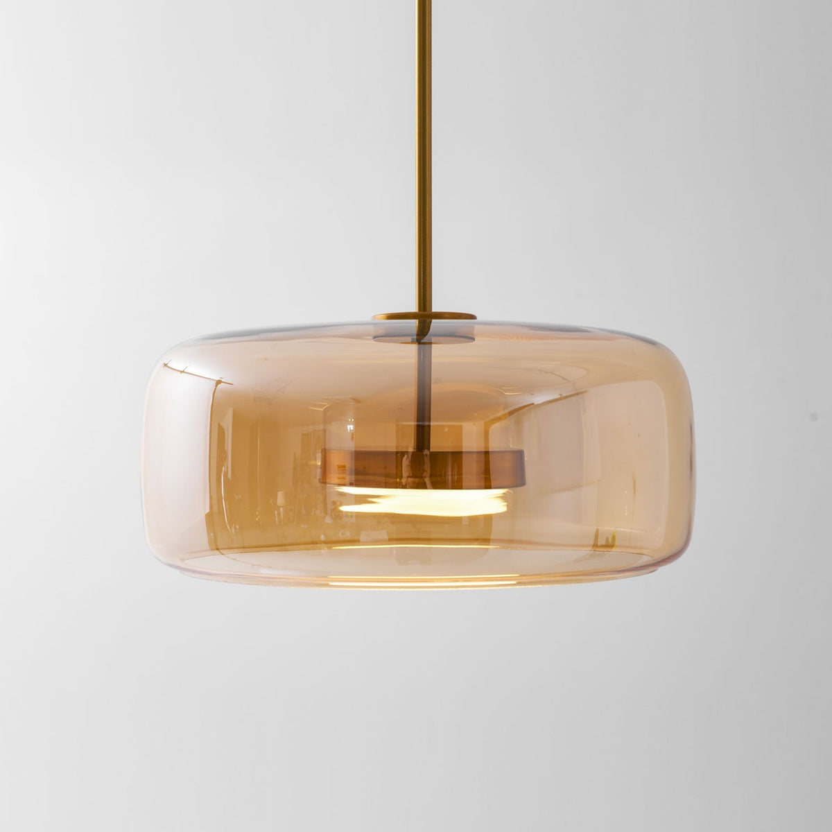Lampada a sospensione da soffitto Metro Sphere in vetro